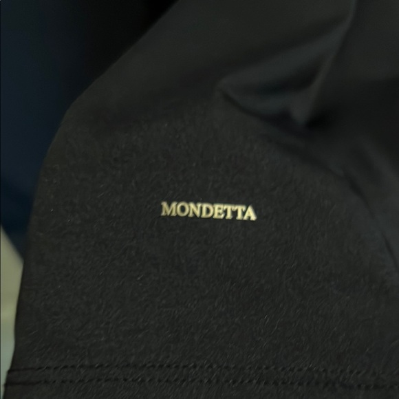 Mondetta Black Sheath Mini Dress Scoop Neck Sleeveless - Picture 3 of 4